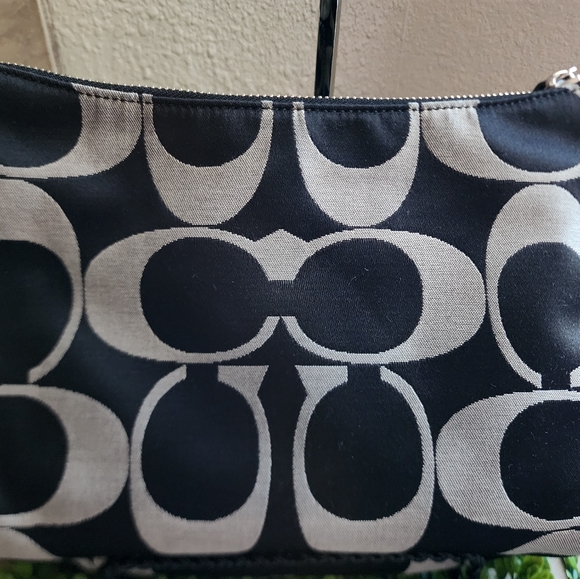 NWOT Coach Kristin Signature Black Crossbody Satchel - Picture 5 of 12